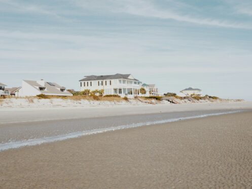 houses by the beach